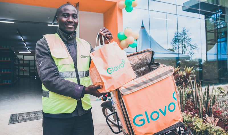 A Glover is part of the growing on-demand delivery services in the streets of Nairobi. Consumers can now order food, groceries, and pharmaceuticals.