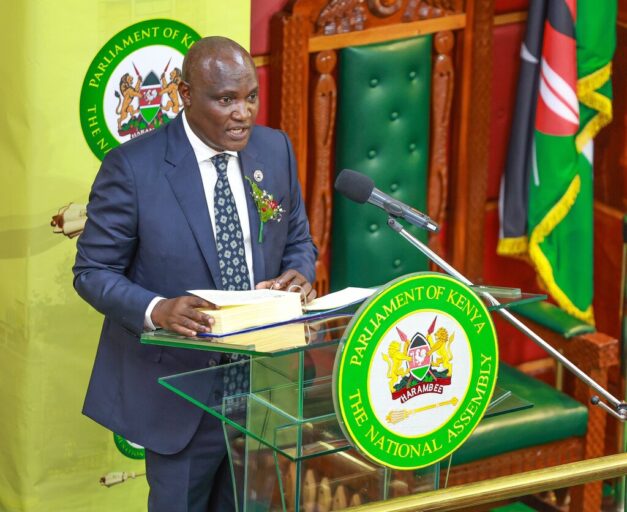 National Treasury CS, Hon. John Mbadi presents Kshs 4.329 trillion Budget to Members of the National Assembly.