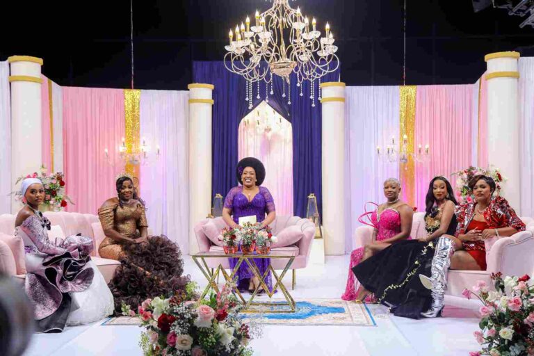 Cess Mutungi hosting The Mommy Club NBO reunion on Showmax