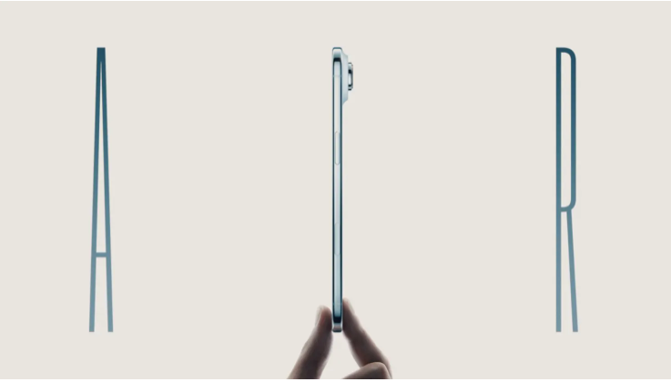 iPhone 17 Pro displayed with edge-to-edge screen and refined design at Apple Park launch event.