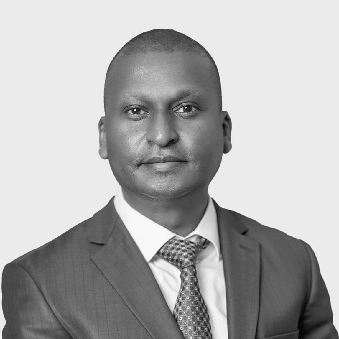 Kevin Mworia, Managing Director of Continental Reinsurance, in a formal portrait