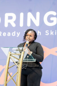 Sarah Ngetha is the Director of Career Services, Moringa