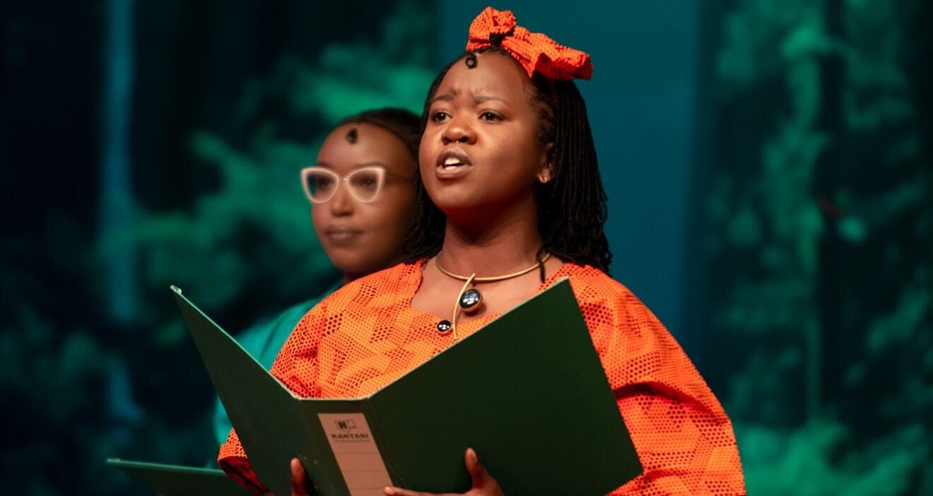 Akinyi Oluoch as Wangari Maathai in 'Too Early for Birds: Wangari Maathai