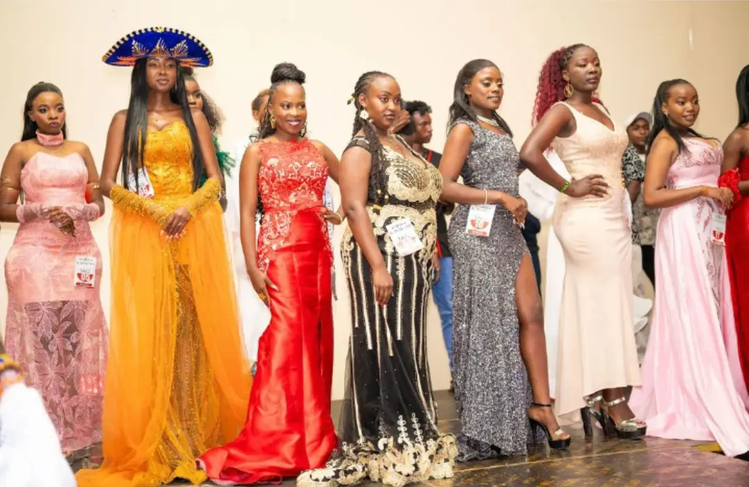 Contetstants on stage during the Miss Kasarni 2026 event 