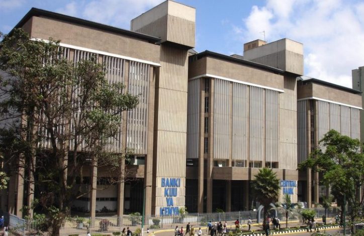 The Central Bank of Kenya Head office in Nairobi.