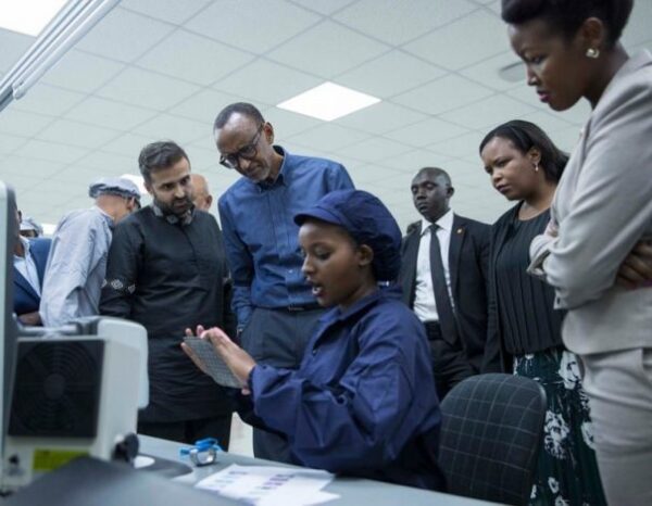 President Kagame Launches Mara Phones Factory in Rwanda