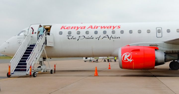 Kenya Airways Airline at Kisumu International Airport