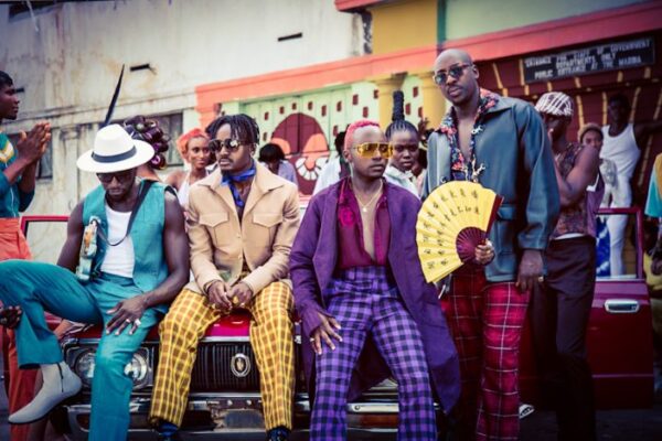 Prolific Kenyan Afro-Pop band, Sauti Sol, is composed of Bien-Aimé Baraza, Willis Chimano, Polycarp Otieno and Savara Mudigi.