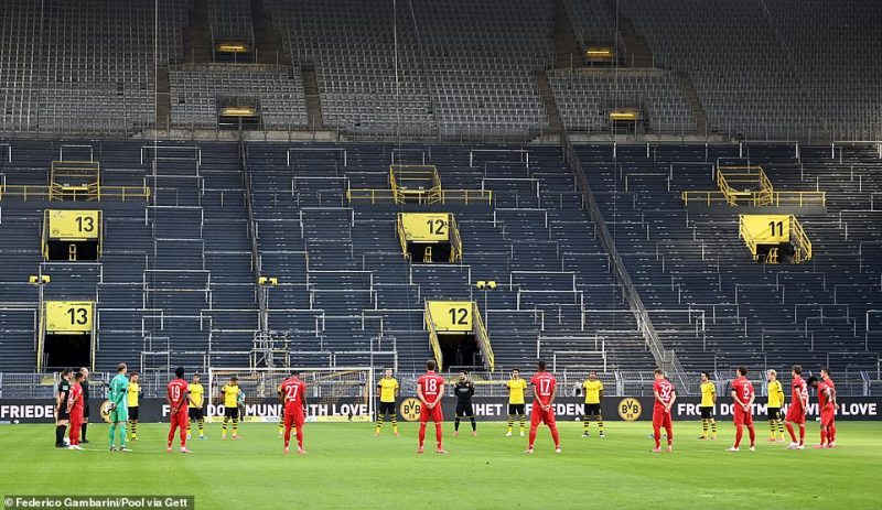 Borussia Dortmund 0 – 1 Bayern Munich 