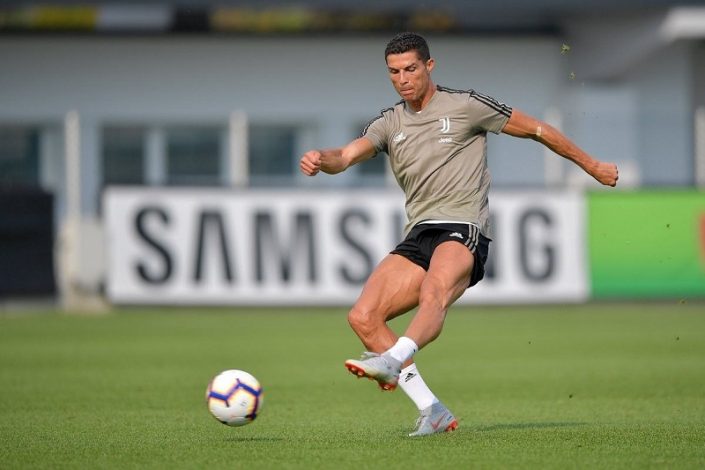Ronaldo training