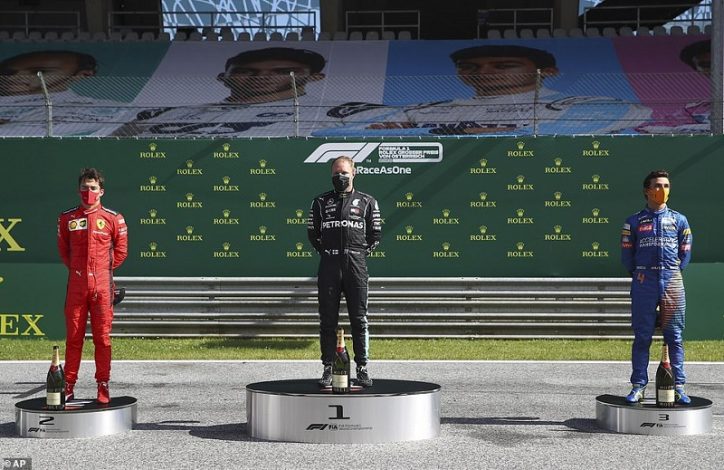 Valterri Bottas wins the first race of the new Formula One season