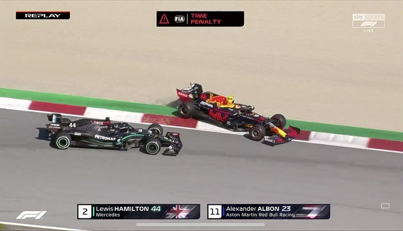 Valtteri Bottas set to win Austrian Grand Prix with Hamilton in fourth.