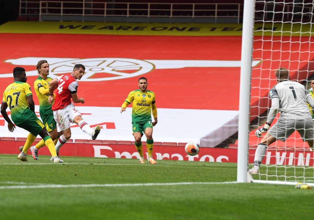 Arsenal 4 - Norwich 0 