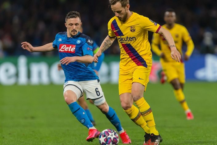Champions League: Napoli want their clash with Barcelona be moved to Portugal amid fears of coronavirus outbreak in Catalonia
