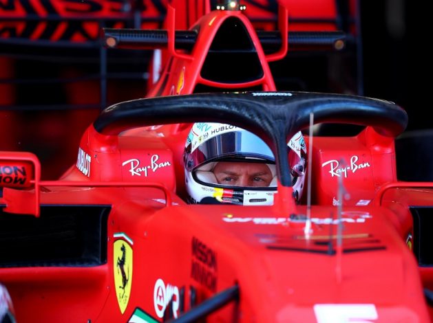 F1 Driver Seb Vettel