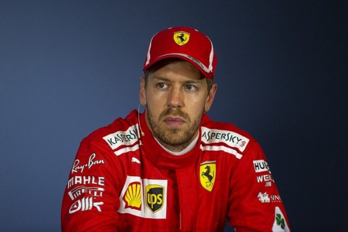 F1 Driver Vettel 