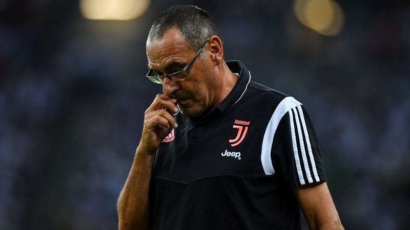 Juventus sack Maurizio Sarri after just ONE season after Champions League exit