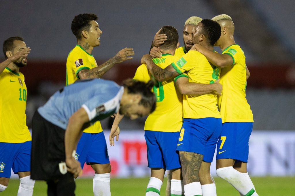 Arthur and Richarlison score as Brazil beat Uruguay 2-0