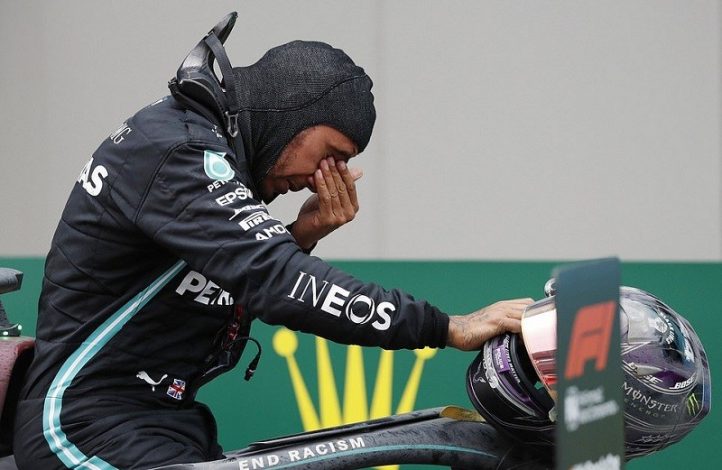 Lewis Hamilton wins the Turkish Grand Prix and becomes a seven-time world champion