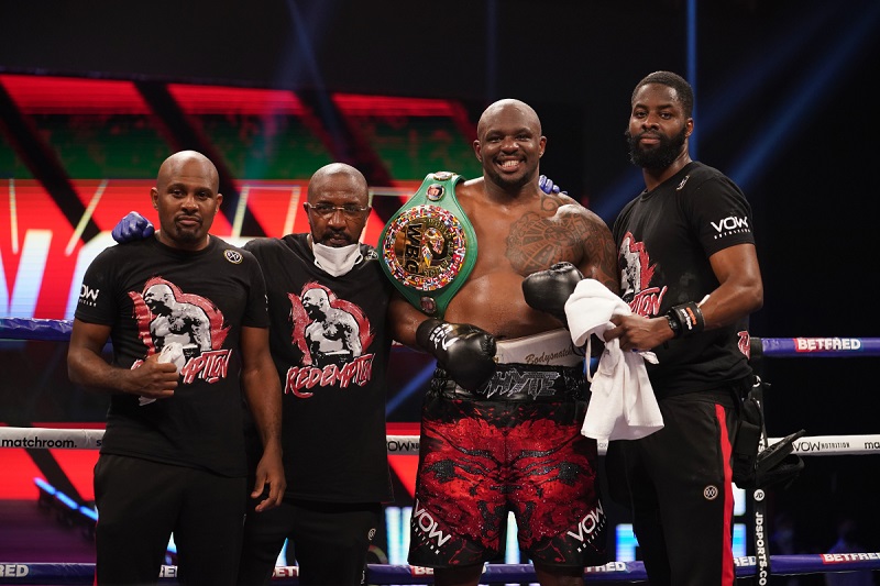 Dillian Whyte knocks out Alexander Povetkin to win WBC Interim Title 