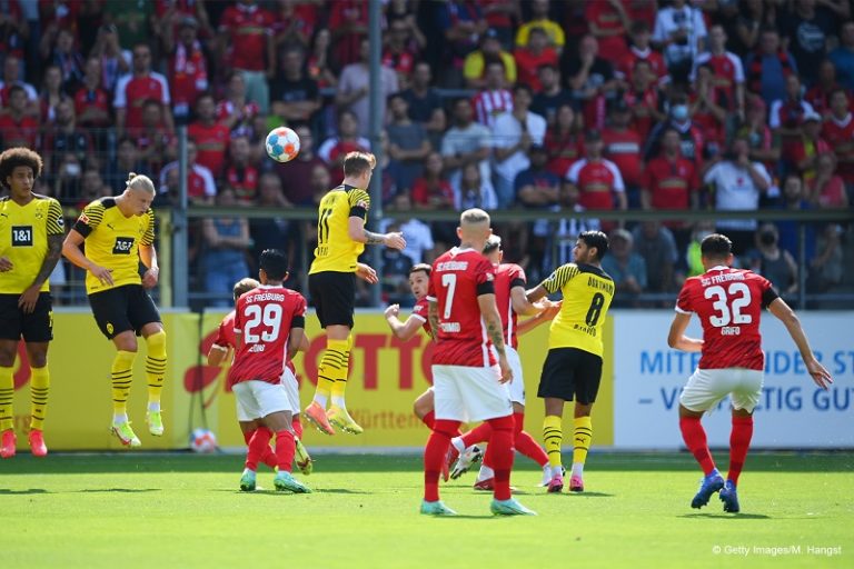 Bundesliga: SC Freiburg beat Borussia Dortmund 2-1 ...