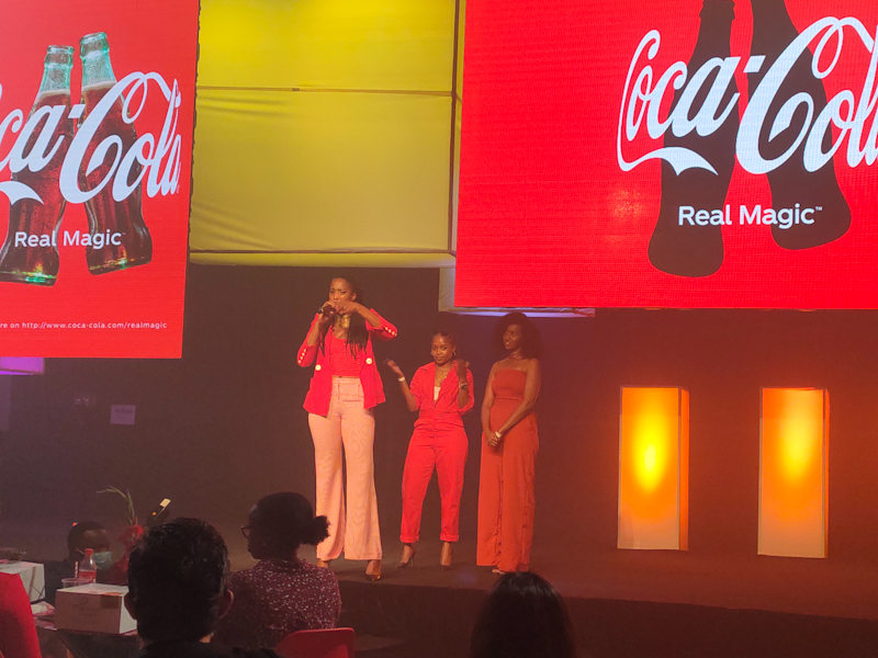 Kenyan artists who have been selected as brand ambassadors of the real magic campaign