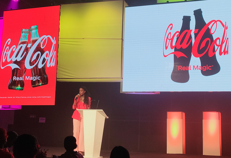 The “Real Magic” platform includes a new design identity for the Coke Trademark—which includes Coca-Cola, Coca-Cola Light/Diet Coke and Coca-Cola Zero Sugar—anchored by a fresh expression of the Coca-Cola logo.