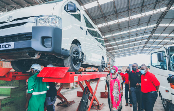 COMPANY • Toyota Kenya Opens Hiace Model Assembly Line • Khusoko - East ...