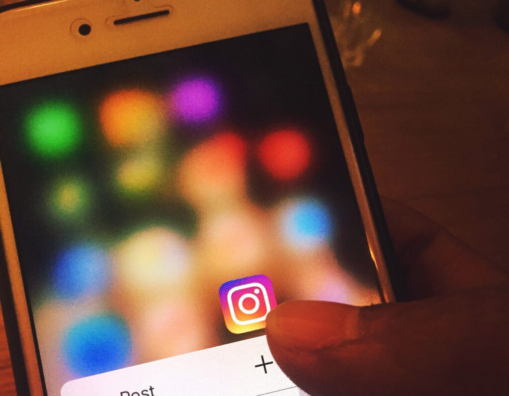 Instagram social media platform owned by Meta