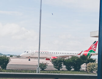 Kenya Airways plane at the Kisumu airport. Kenya Airways Soars Back to Mogadishu, Marking Trade and Tourism Boost for Somalia