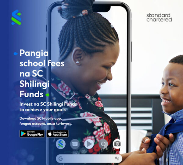 If you are looking to invest in money market funds, SC Shilingi Funds, a Standard Chartered Bank product is a great place to start.