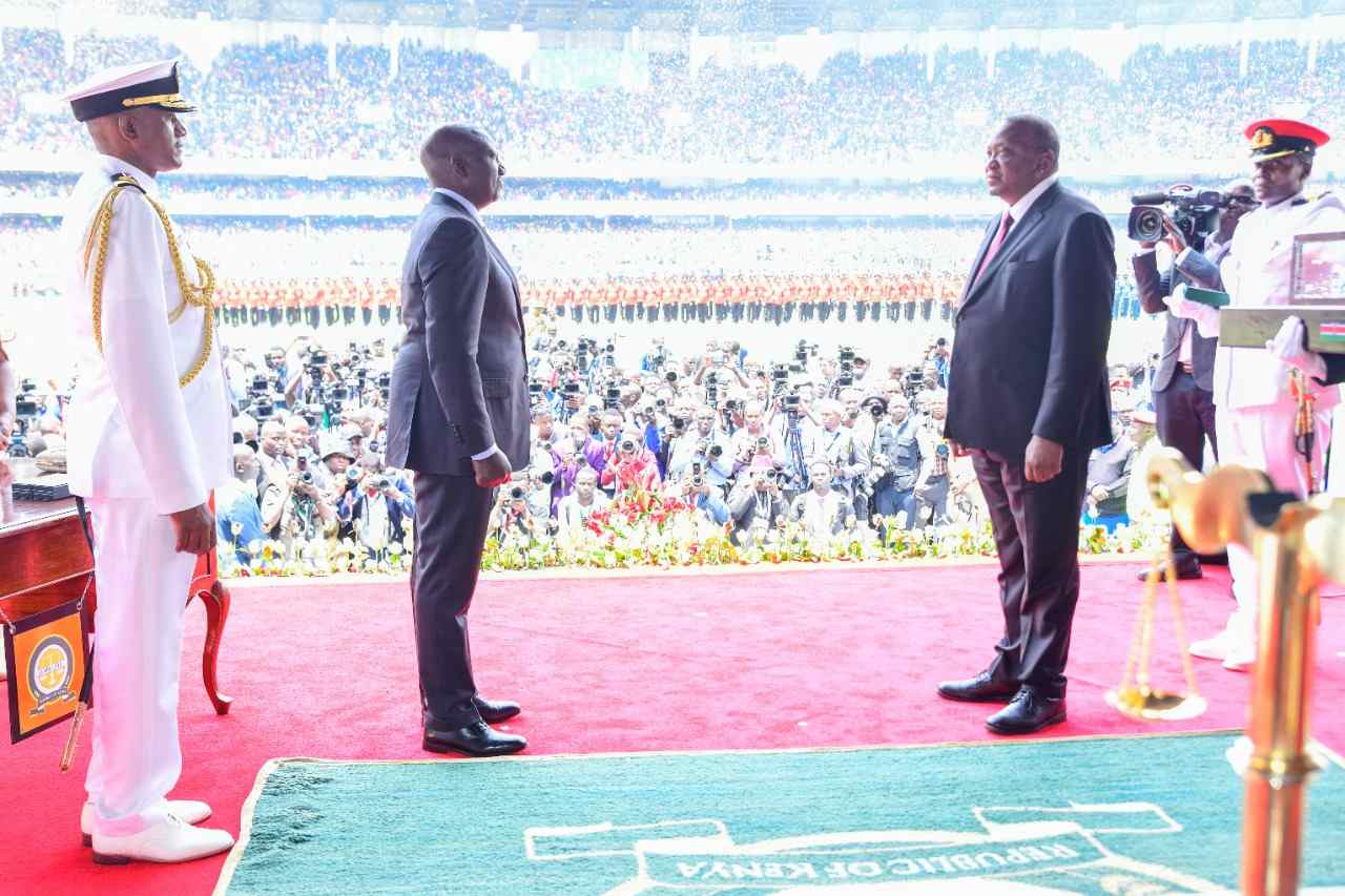 President William Ruto made the announcement while delivering his speech at Kasarani on Tuesday, September 13, moments after he was sworn in.  