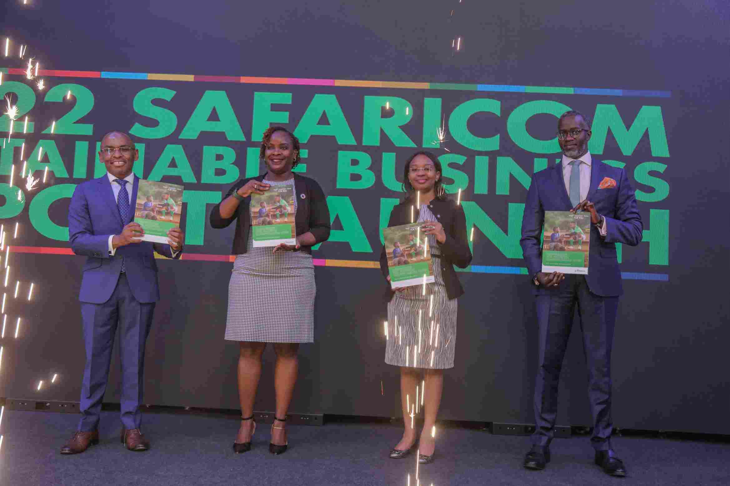Safaricom’s latest Sustainability report titled Partnering for Growth: Transforming Lives, covers the company’s last fiscal year from 01st April 2021 to 31st March 2022 and highlights the progress it has made towards building a more sustainable business