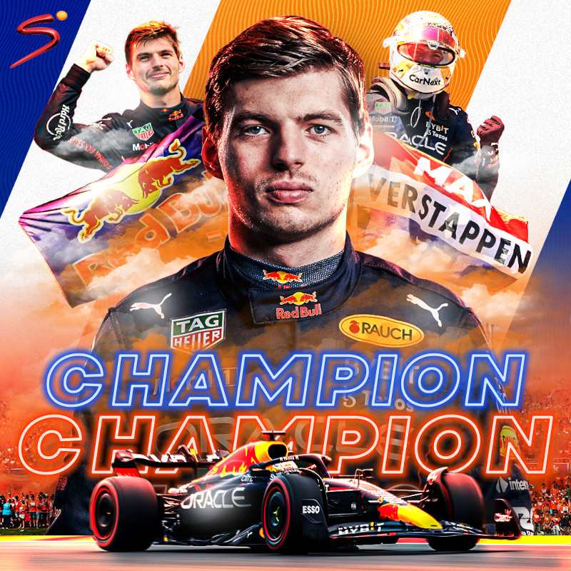 Max Verstappen has become 2022 F1 drivers' world champion