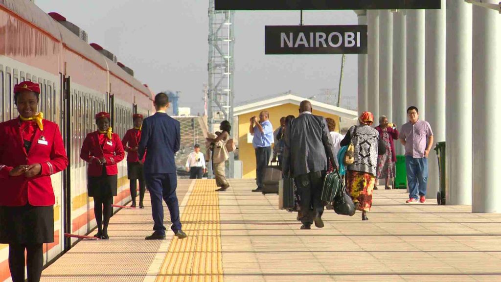Madaraka Express station in Nairobi. Train fare prices in Kenya will increase from January 1, 2024 said Kenya Railways