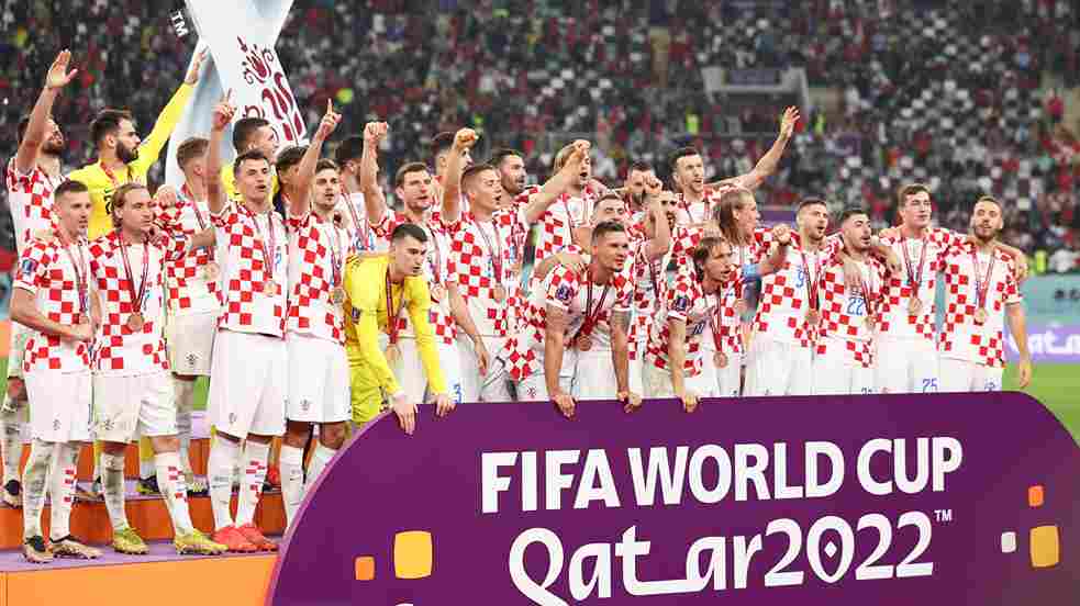 Led by captain Luka Modric, Croatia beat Morocco 2-1 in the third-place playoff at the football World Cup in Qatar.