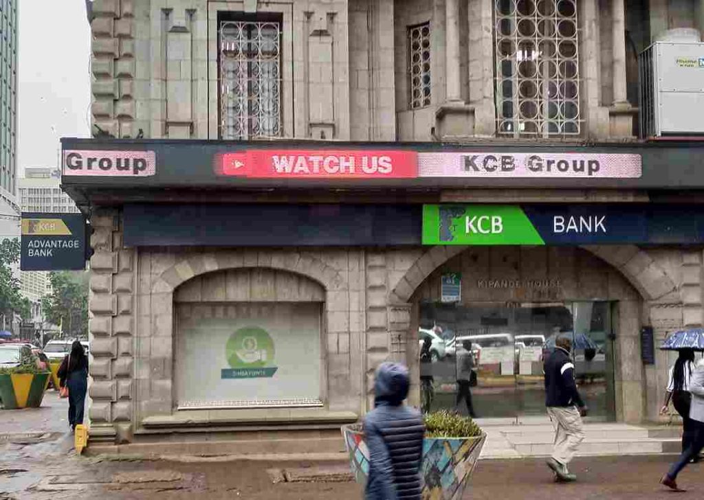 KCB Bank Kipande Branch in Nairobi. The bank has has completed the multi-billion dollar acquisition of Trust Merchant Bank SA (TMB).