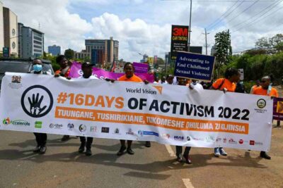 16 Days Of Activism by the World Vision in Kenya