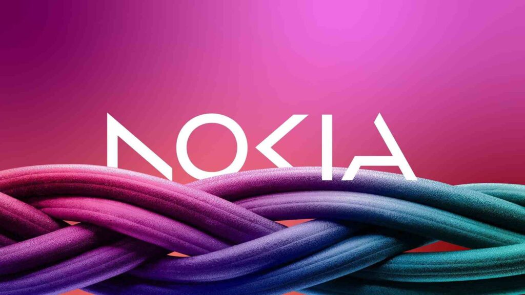 Nokia's new logo will comprise five different shapes that form the word NOKIA.