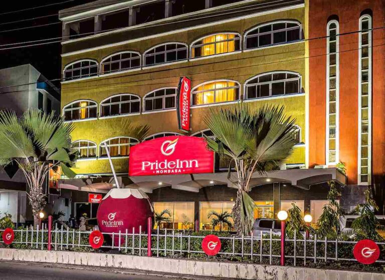 PrideInn Hotel Mombasa City along Haile Sellasie road