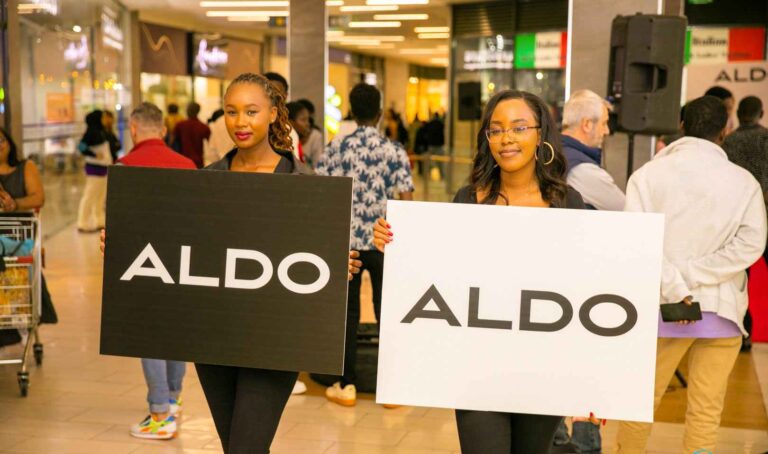 ALDO opens First East African Store in Nairobi locate at Sarit Mall.