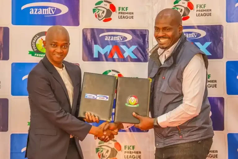 The Football Kenya Federation Premier League (FKFPL) has signed a five-year broadcasting deal with East African direct broadcast satellite Azam TV worth up to Ksh 148 million a year.