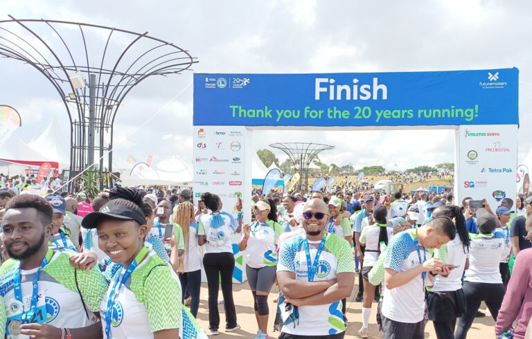 Proceeds from the Standard Chartered Nairobi marathon will be channelled towards the Standard Chartered Futuremakers programs that support future generations to learn, earn and grow.