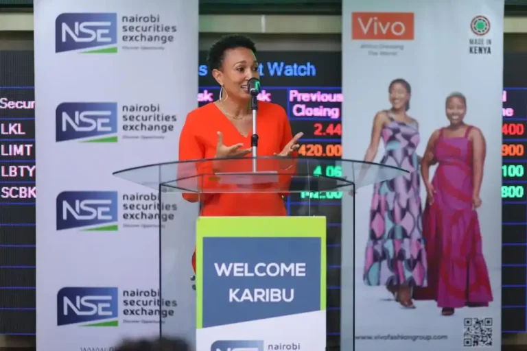 Wandia Gichuru CEO Vivo Fashion Group. The group is the largest ladies fashion brand designing and manufacturing 100% on the African continent.