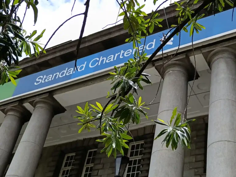 Standard Chartered Kenya branch in Nairobi CBD.