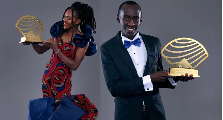 Faith Kipyegon and Kelvin Kiptum were among the six athletes honored as World Athletes of the Year for 2023. in Monaco, France.