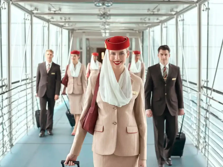 Emirates cabin crew. The Emirates Group is taking a strong stance on gender equality