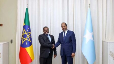 Ethiopia’s ambassador to Somalia Mukhtar Mohamed Ware