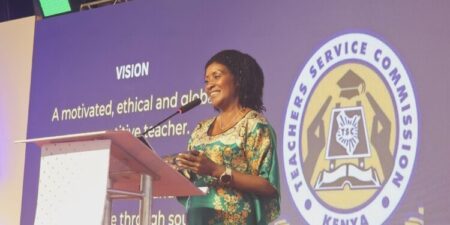 TSC Chief Executive, Dr Nancy Macharia