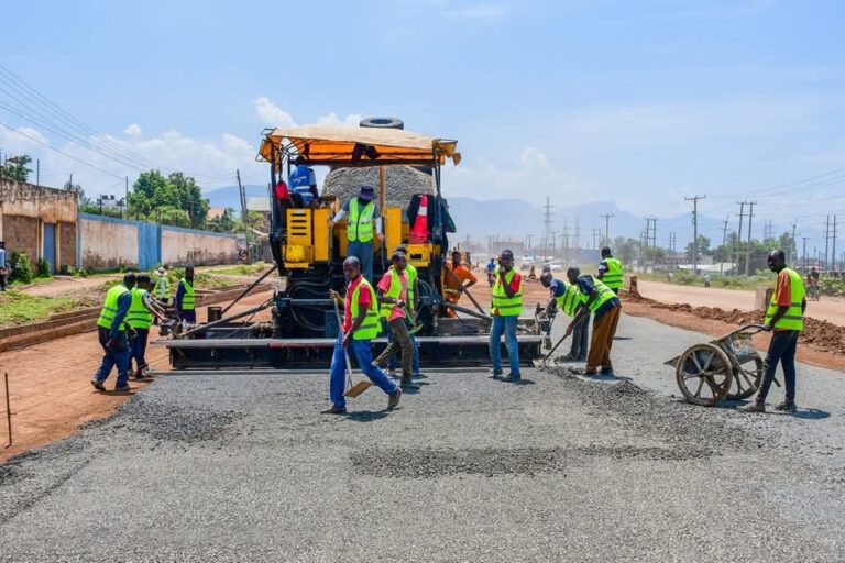 Reconstruction works underway on the Mamboleo Junction–Kipsitet Road, enhancing regional connectivity across western Kenya.